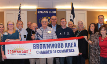 Ribbon Cutting Held to Welcome New Member The Kiwanis Club of Brownwood