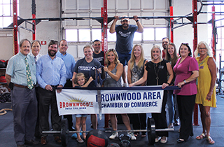 Brownwood Chamber Holds Ribbon Cutting for New Member CrossFit Brownwood